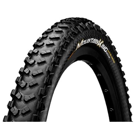 Continental MTB kerékpáros külső gumi 58-559 Mountain King ShieldWall 26x2,3, hookless felni kompatibilis, tubeless ready, fekete/fekete, Skin hajtogathatós