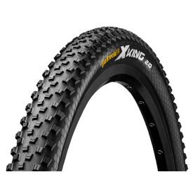   Continental MTB kerékpáros külső gumi 50-584 Cross King ShieldWall 27,5x2,0, hookless felni kompatibilis, tubeless ready, fekete/fekete, Skin hajtogathatós