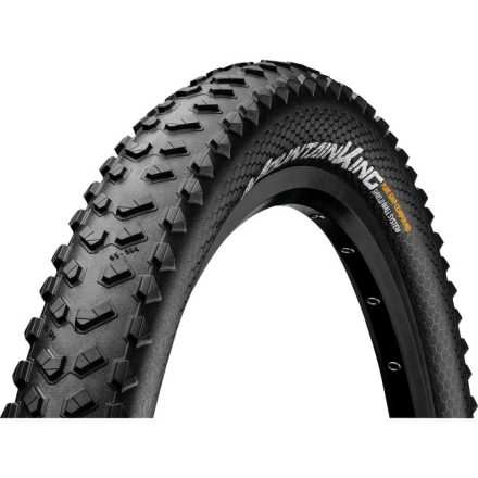 Continental MTB kerékpáros külső gumi 70-584 Mountain King ShieldWall 27,5x2,8, hookless felni kompatibilis, tubeless ready, fekete/fekete, hajtogathatós