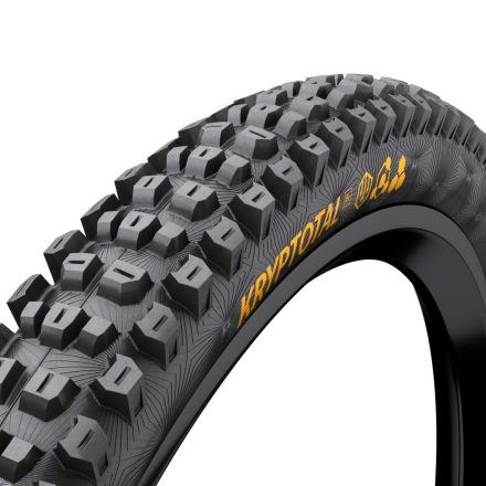 Continental MTB kerékpáros külső gumi 60-622 Kryptotal-F Enduro Soft 29x2,4, hookless felni kompatibilis, tubeless ready, fekete/fekete, hajtogathatós, előre