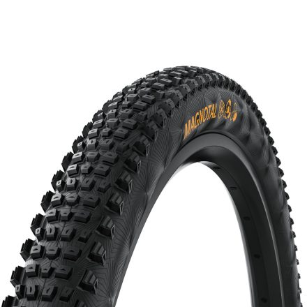 Continental MTB kerékpáros külső gumi 60-622 Magnotal Trail Soft 29x2,4, hookless felni kompatibilis, tubeless ready, fekete/fekete hajtogathatós Skin