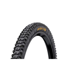   Continental MTB kerékpáros külső gumi 65-584 Kryptotal-R Downhill Soft 27,5x2,6, hookless felni kompatibilis, hookless kompatibilis, tubeless ready, fekete/fekete, hajtogathatós, hátra