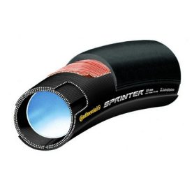   Continental tömlős kerékpáros külső gumi 28x25mm Sprinter fekete/fekete