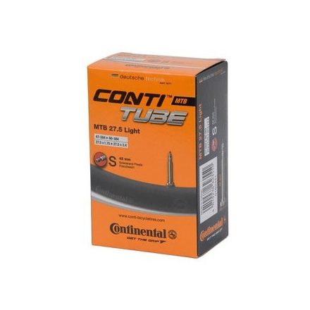 Continental kerékpáros belső gumi 65/70-584 MTB 27,5 Wide Light S42 dobozos (Egységkarton: 25 db)