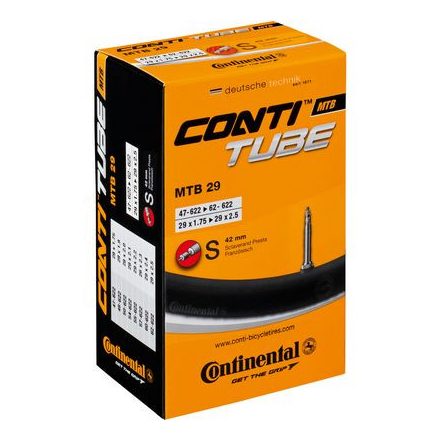Continental kerékpáros belső gumi 47/62-622 MTB 28/29 Light S42 dobozos (Egységkarton: 25 db)