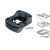Bobike A-Head adapter Plus, integrált kábelvezetésű kormánycsapágyakkal is - Mini első gyerekülésekhez és szélvédőkhöz, fekete