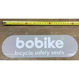 Bobike plexi logo kicsi 300x90mm