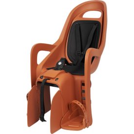   Polisport hátsó gyerekülés Groovy Maxi CFS, csomagtartóra szerelhető, karamell/fekete