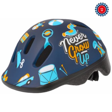 Polisport kerékpáros gyerek sisak Toys kék/mintás, XXS (44-48 cm)