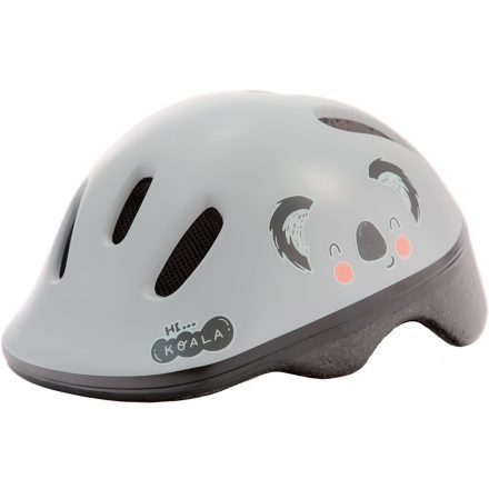 Polisport kerékpáros gyerek sisak Koala szürke/mintás, XXS (44-48 cm)