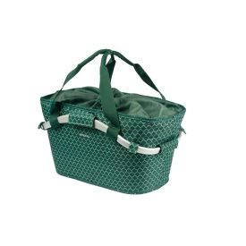   Basil hátsó kosár Flair Carry All Rear Basket, MIK 2.0 adapterrel (TBA 70173), zöld