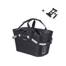   Basil hátsó kosár 2day Carry All Rear Basket, MIK 2.0 adapterrel (TBA 70173), fekete