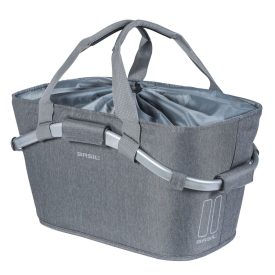   Basil hátsó kosár 2day Carry All Rear Basket, MIK 2.0 adapterrel (TBA 70173), szürke (TBA 11248 utódja)