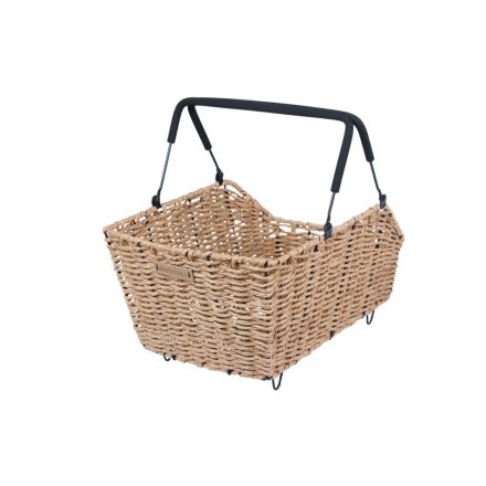 Basil hátsó kosár Cento Rattan Look Multisystem NX (kompatibilis felfogatások: MIK, RackTime, AtranVelo, UK,IR, ML,CM, Acid) ,világosbarna