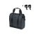 Basil egyoldalas táska Grand Tarpaulin Bicycle Shopper, MIK Hooks, fekete