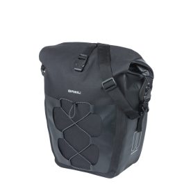   Basil egyoldalas táska Navigator Waterproof L, Hook ON, 25-31 l, fekete