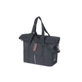   Basil egyoldalas táska City Handbag 3in1 KF-Hook ON-MIK ready, fekete
