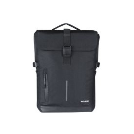   Basil dupla táska Move Double Bag, MIK 2.0 (TBA 70173 felfogatással), fekete