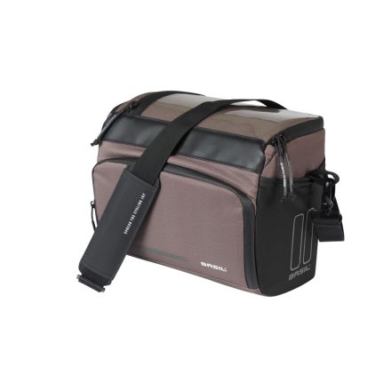 Basil kormánytáska Move Handlebar Bag, KF kompatibilis, kormányadapter nélkül (TBA 70177), barna