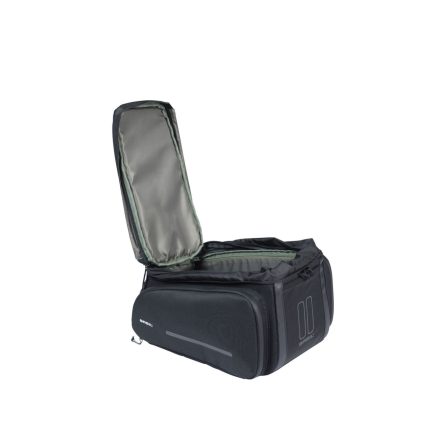 Basil csomagtartó táska Move Trunkbag, MIK 2.0 adapterrel (TBA 70173), 10-26 literes, fekete