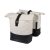 Basil dupla táska Cove Double Pannier Bag, Universal Bridge System, törtfehér/feketete