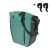 Basil egyoldalas táska Rivo L Single Bag, MIK Hooks, 25-31 L, ezüst zöld/fekete