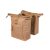 Basil dupla táska Brooklyn Double Pannier Bag, 41 l, homokszínű