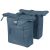 Basil dupla táska Brooklyn Double Pannier Bag, 41 l, navy kék