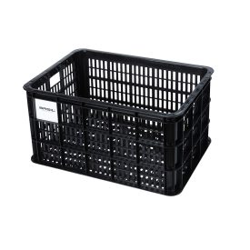Basil láda Crate L, újrahasznosított, fekete