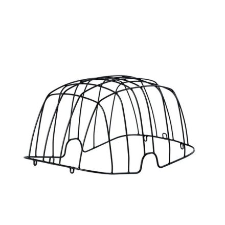 Basil kisállatszállító rács - Buddy Space Frame, fekete