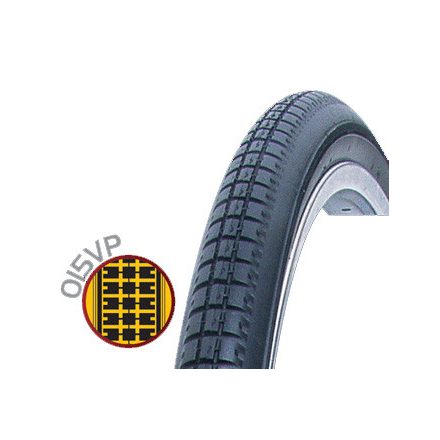 Vee Rubber kerékpáros külső gumi kerekesszék 37-590 26x1 3/8 VRB015 VP fekete