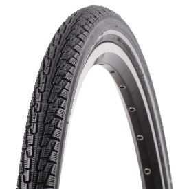   Vee Tire kerékpáros külső gumi 47-559 26x1,75 VRB349 City Cruz, Energetic Compound, B-proof Plus, 2mm defektvédelemmel, reflektoros, fekete (B34904)