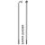 Küllő SAPIM LEADER Inox 14G 166mm J-Bend fekete + Polyax réz 14G 12mm fekete