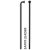 Küllő SAPIM LEADER Inox 14G 287mm J-Bend fekete + Polyax réz 14G 12mm fekete
