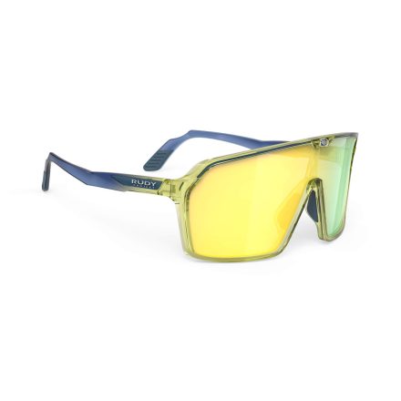 Szemüveg RUDY PROJECT SPINSHIELD CRYSTAL BLUE AVIO-APPLE GREEN FADE/MULTILASER YELLOW