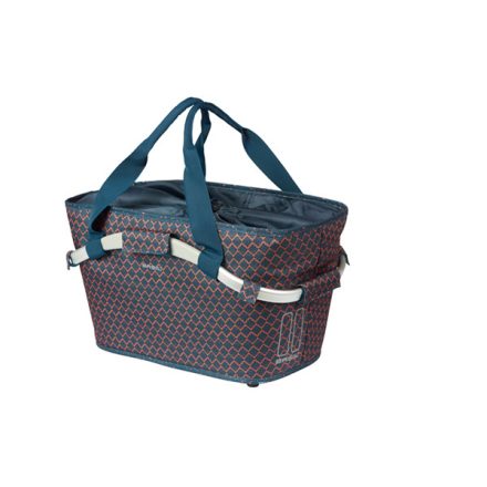 
Basil hátsó kosár Flair Carry All Rear Basket, MIK 2.0 adapterrel (TBA 70173), kék