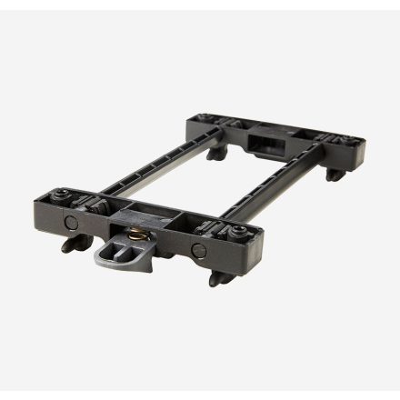 Basil táska/kosár adapter - Racktime Snap-it 1.0, segítségével levehetővé tehetők a táskák,kosarak (pl. a legtöbb Stevens, KTM, Scott, Gepida csomagtartókkal kompatibilis)