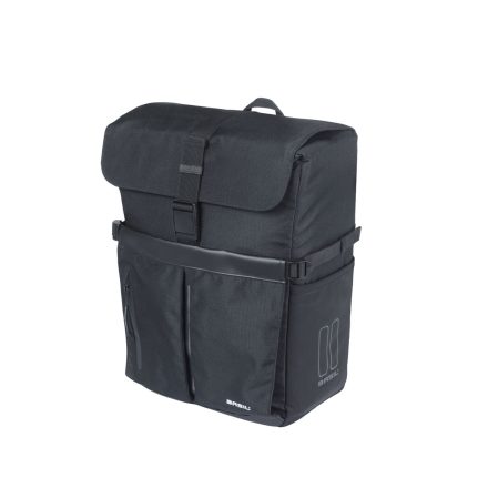 Basil egyoldalas táska Move Commuter Bag, MIK Studs, fekete