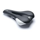 Nyereg BIKEFUN CORTINA fekete fehér - VL-4212/WHT