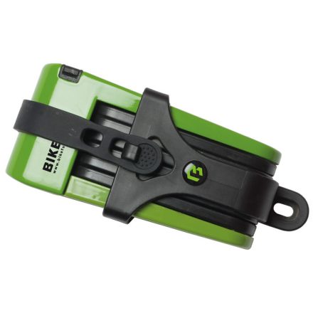 Lakat BIKEFUN X-SAFE folding 70 cm, tartóva, zöld - X-1-GR