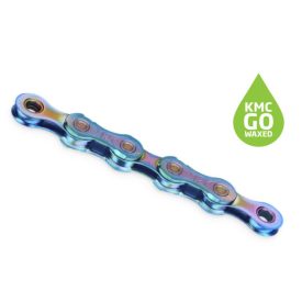 Lánc KMC X12 WAX 12 seb. 1/2x11/128 126L Aurora Blue