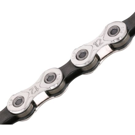 Lánc KMC X12 SE 12 seb. 1/2x11/128 126L ezüst/fekete SRAM EAGLE