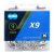 Lánc KMC X9 ezüst 1/2x11/128 116L