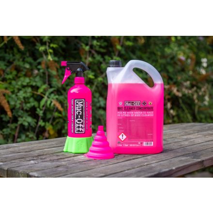 Muc-Off Nano Tech kerékpár tisztító 1L + 5L Nano Tech utántöltő